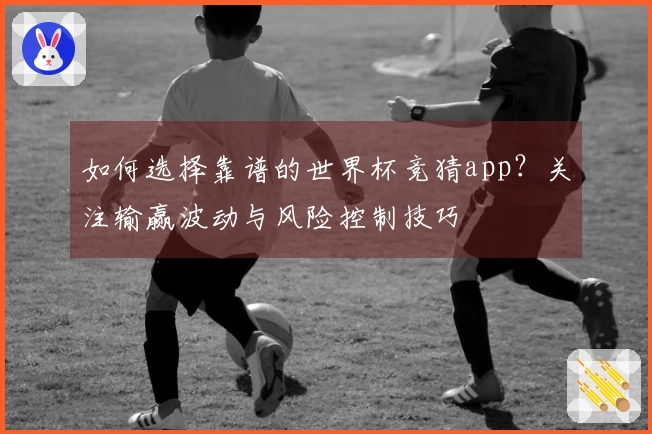 如何选择靠谱的世界杯竞猜app？关注输赢波动与风险控制技巧